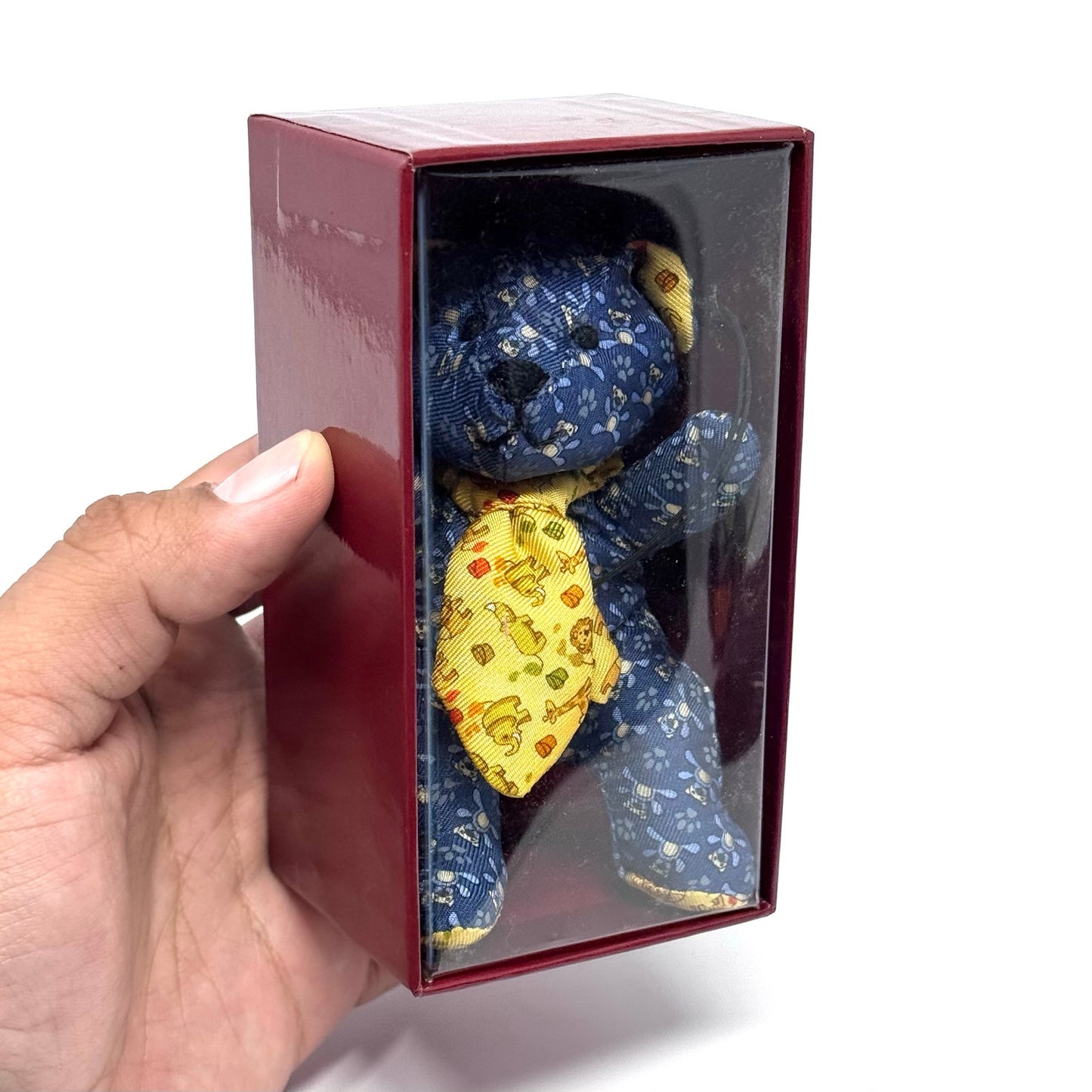 Salvatore Ferragamo Mini Bear Keychain