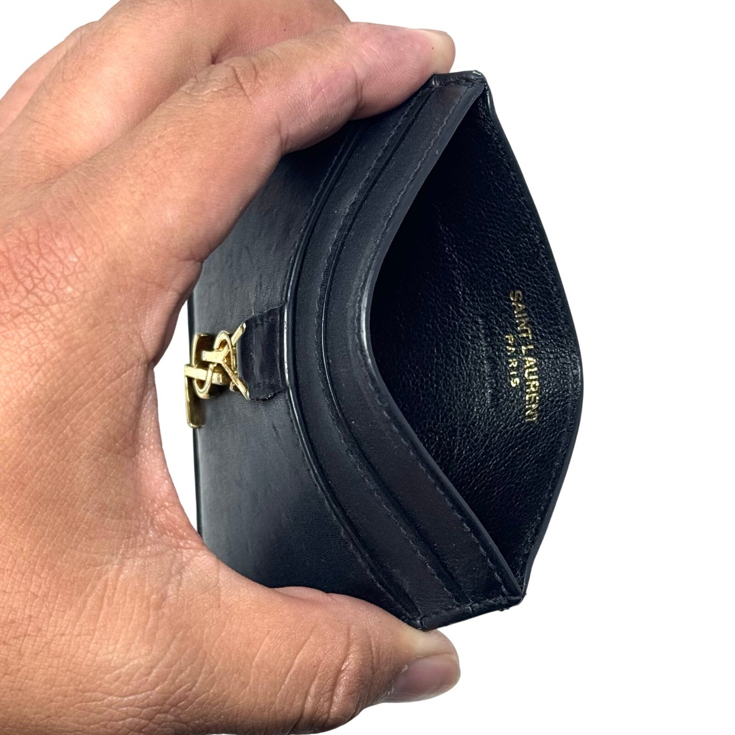 YSL Logo Cardholder Wallet