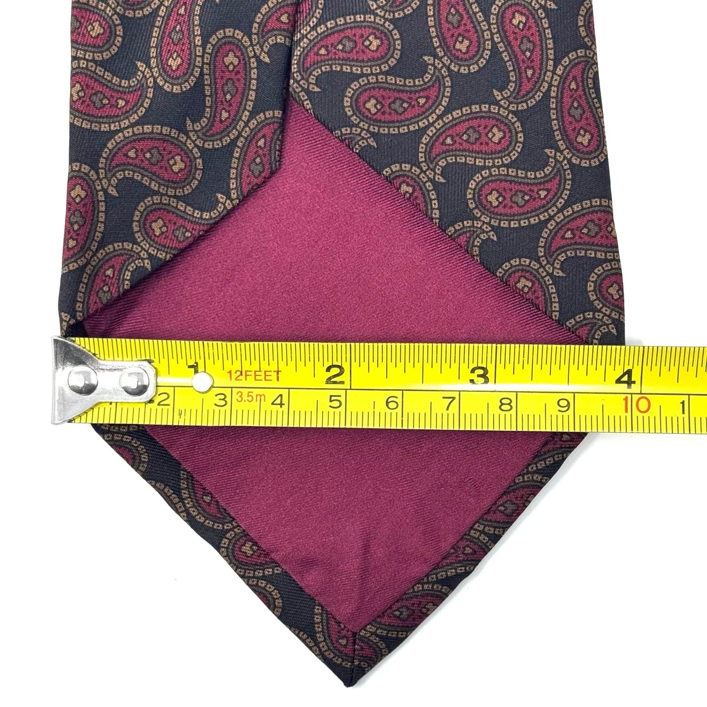 Coach Paisley Pattern Tie