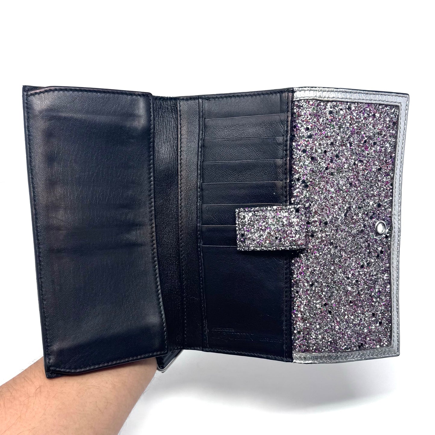 Alexander McQueen Glitter Wallet
