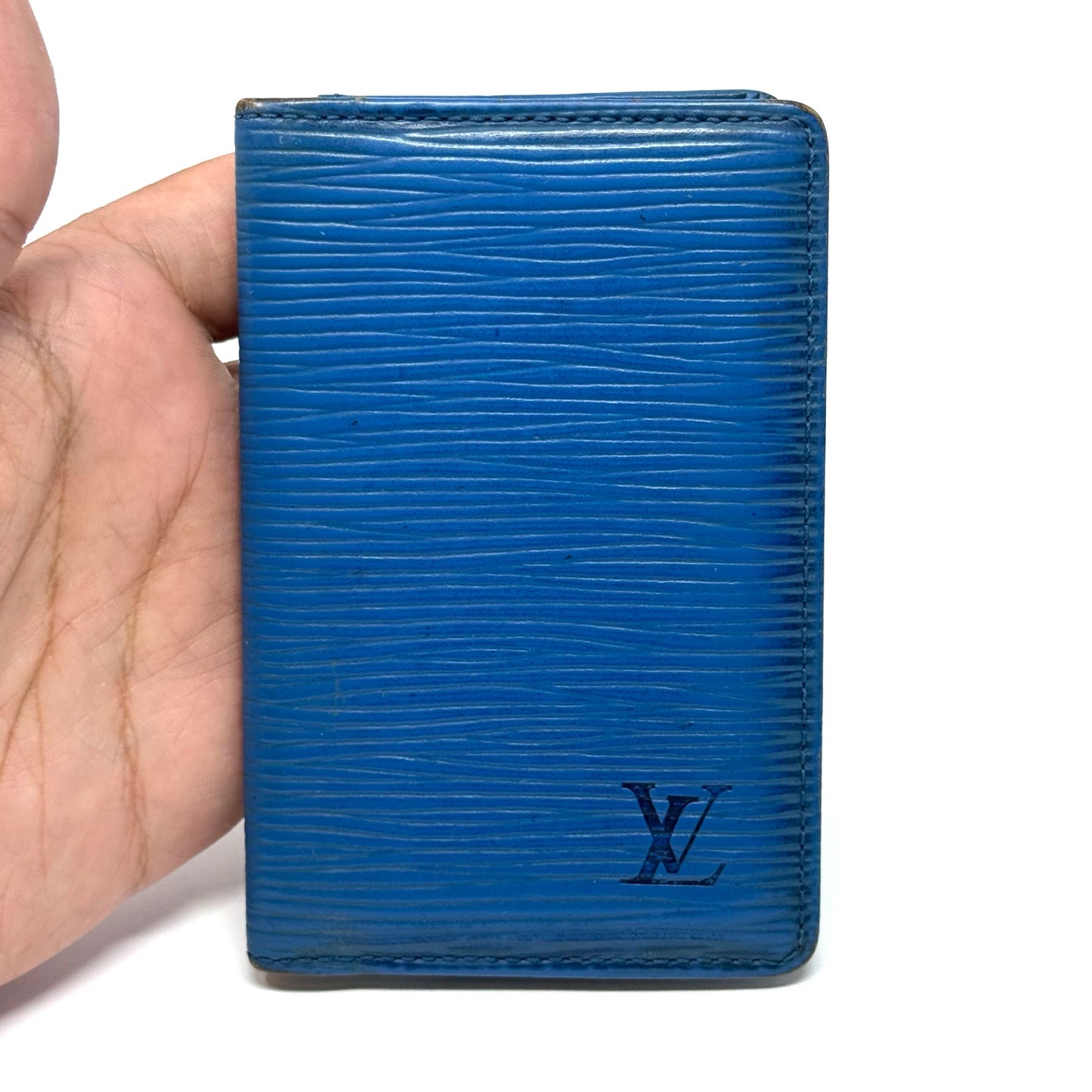 Louis Vuitton Blue Bifold Wallet