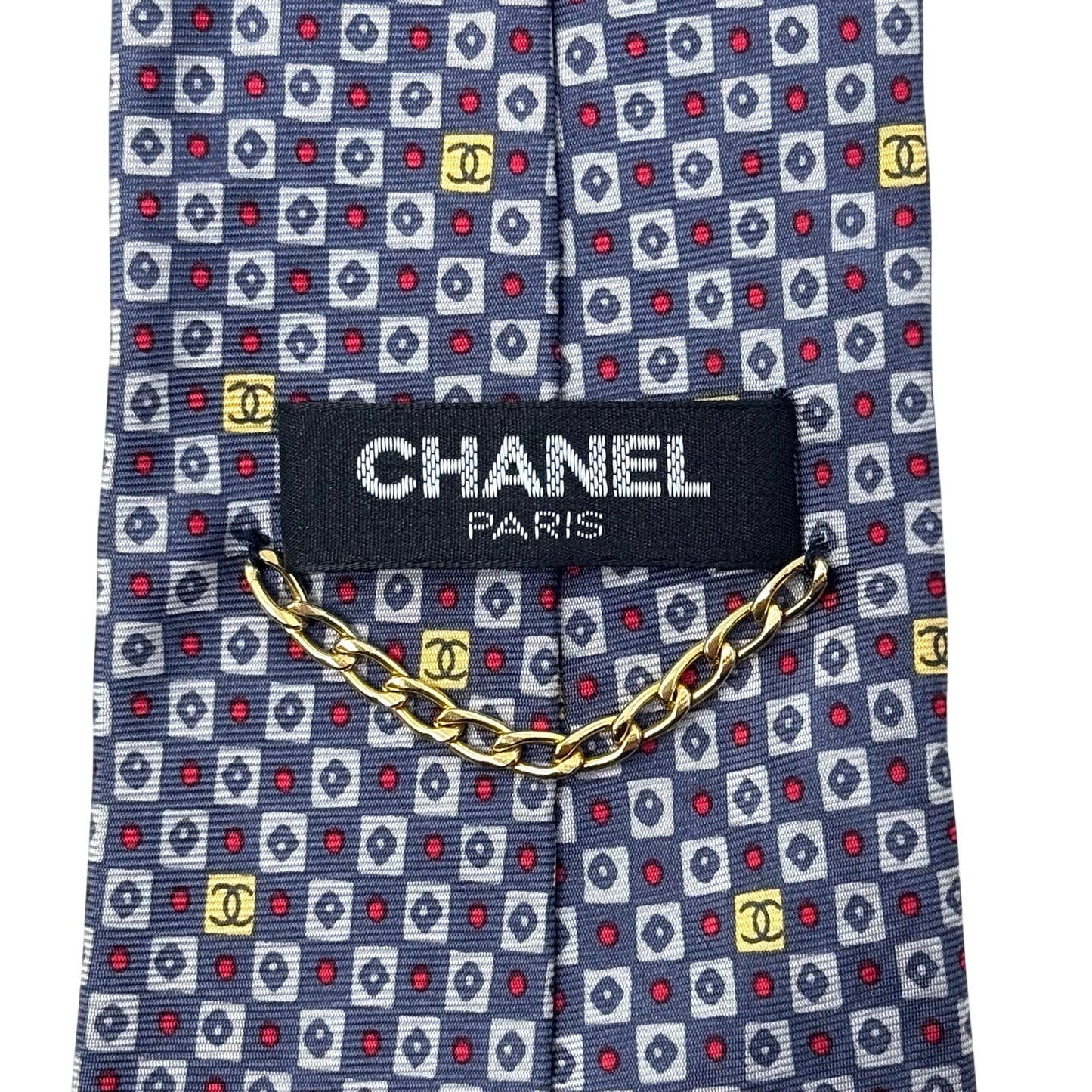 Chanel ‘CC’ Pattern Tie
