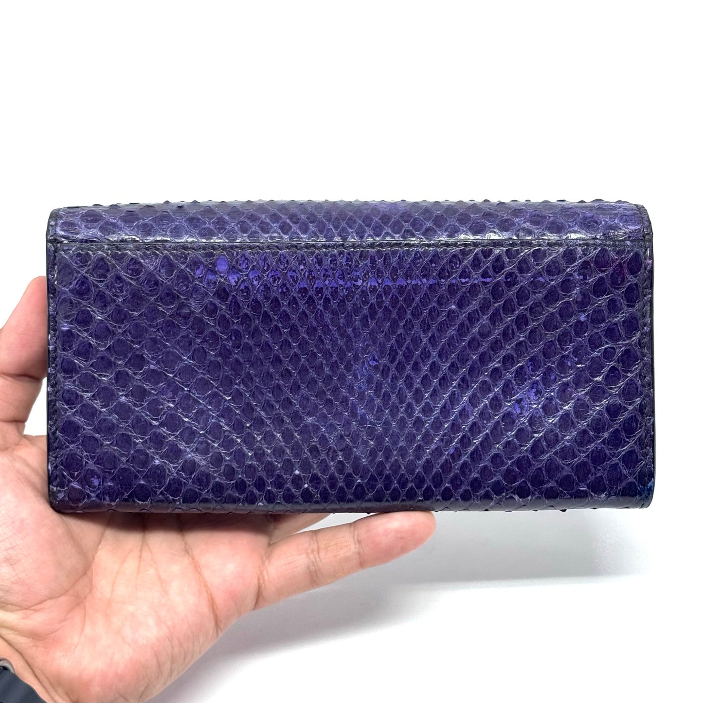 Tom Ford Purple Python Wallet
