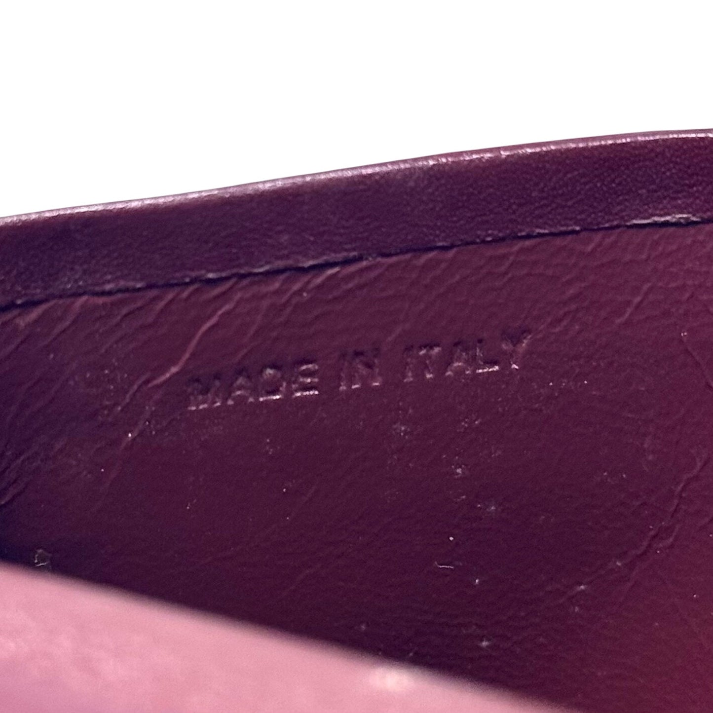 Cartier Dark Red Bifold Wallet