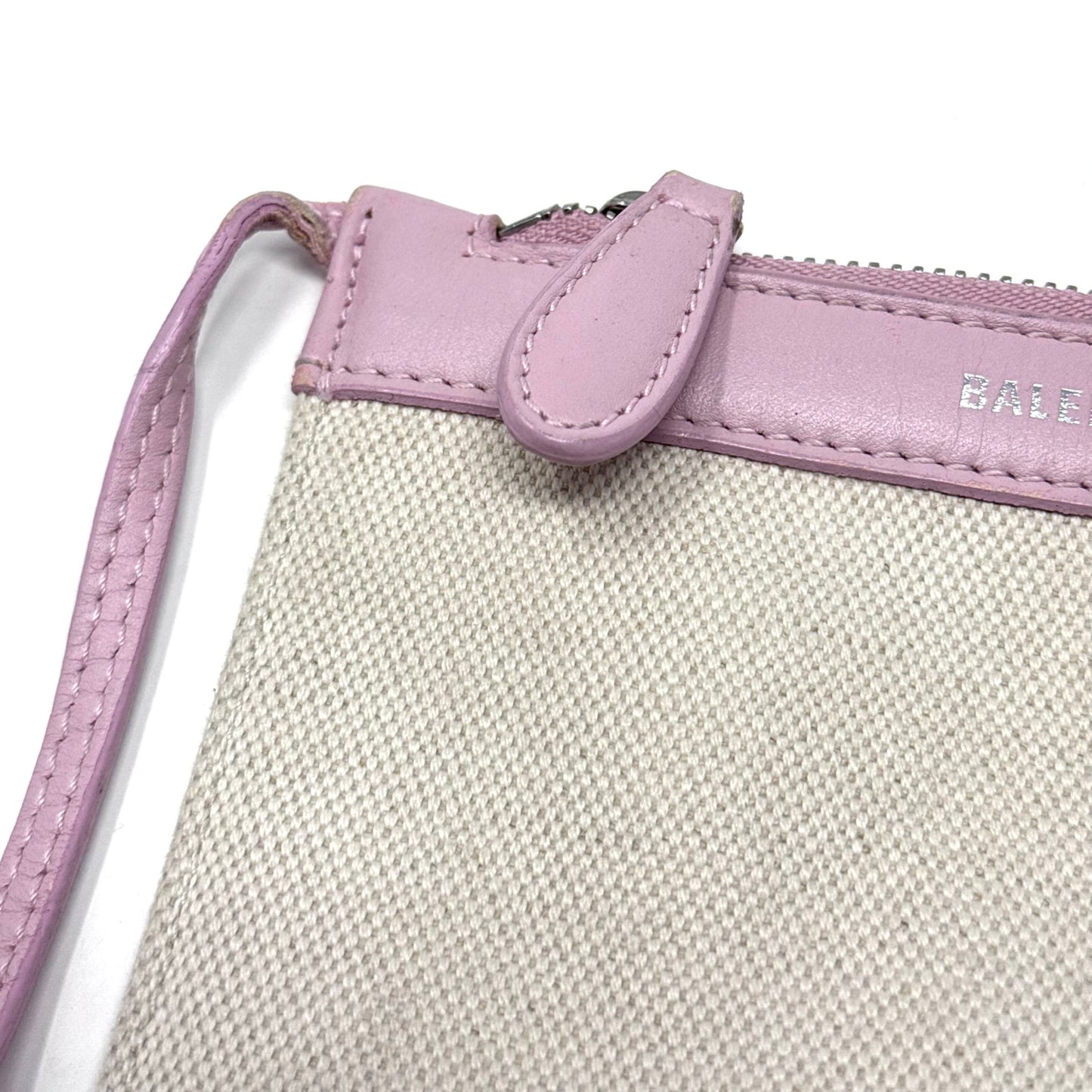 Balenciaga Canvas Zipper Pouch