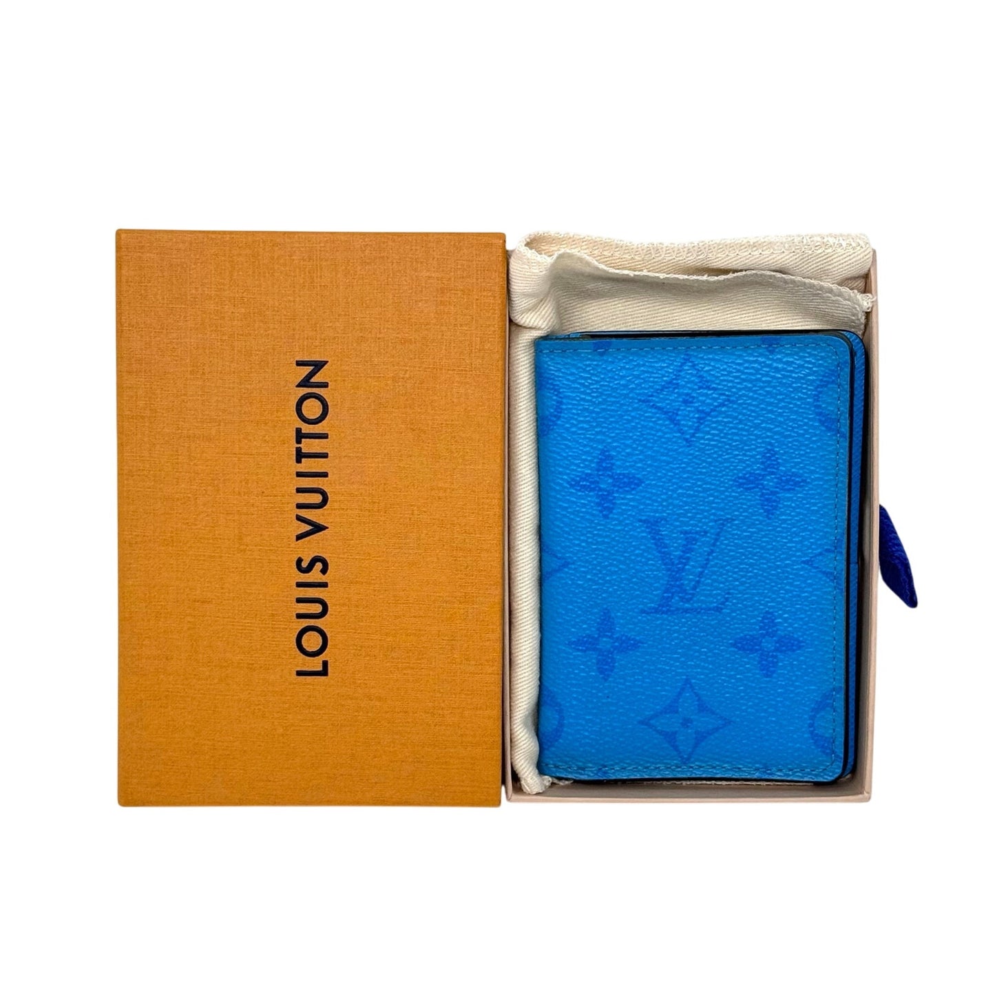 Louis Vuitton Sky Blue Pocket Organizer