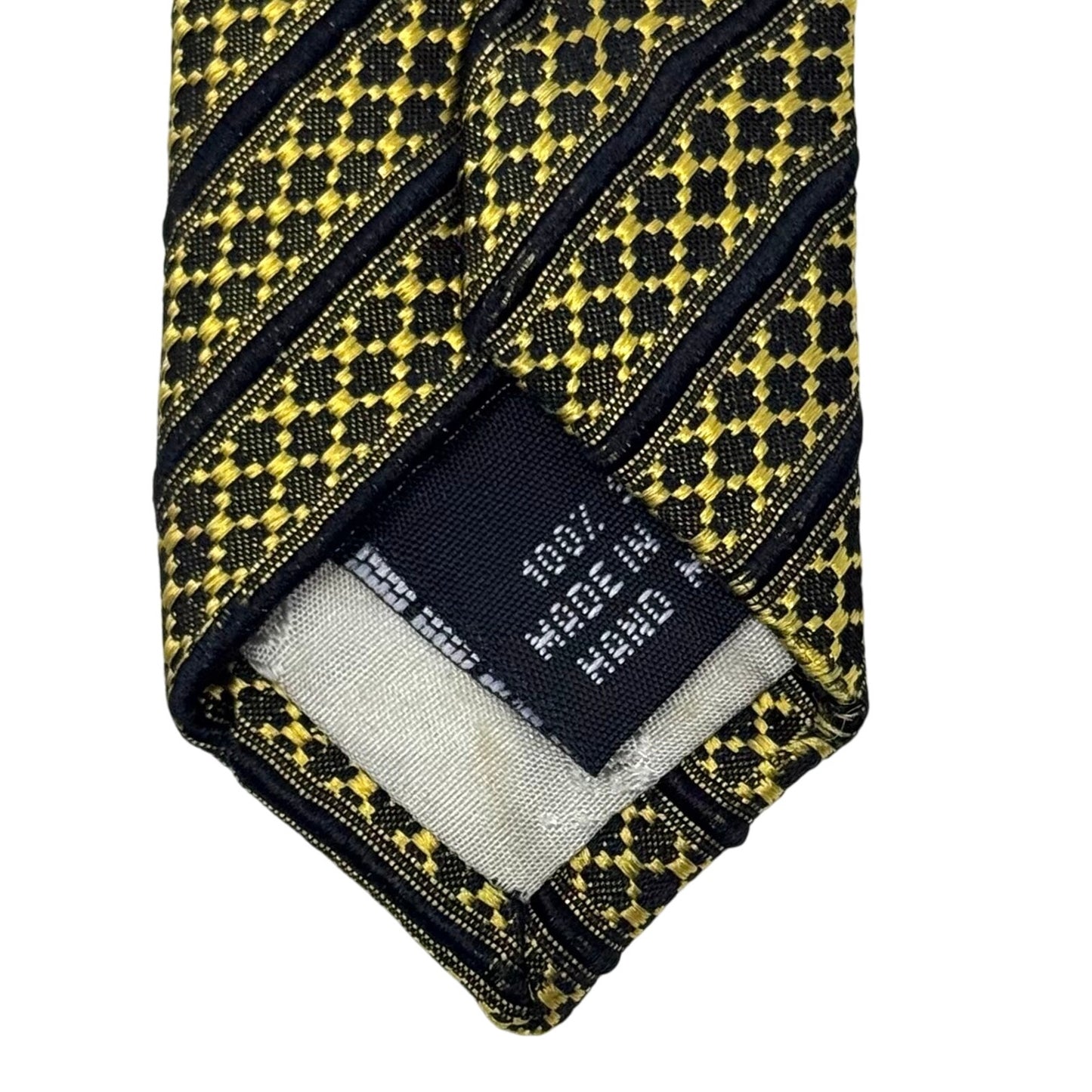 Christian Dior Abstract Pattern Tie