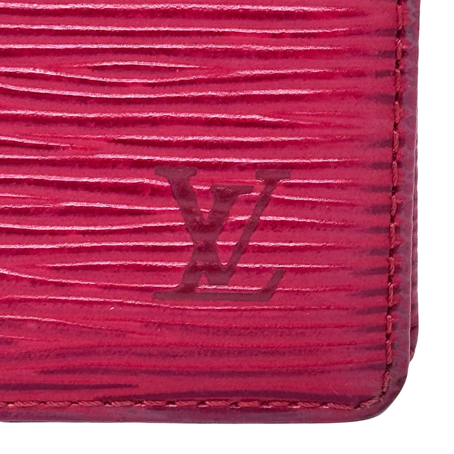 Louis Vuitton Red Bifold Wallet