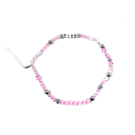 Dior ‘Lip Glow’ Beaded Phone Strap