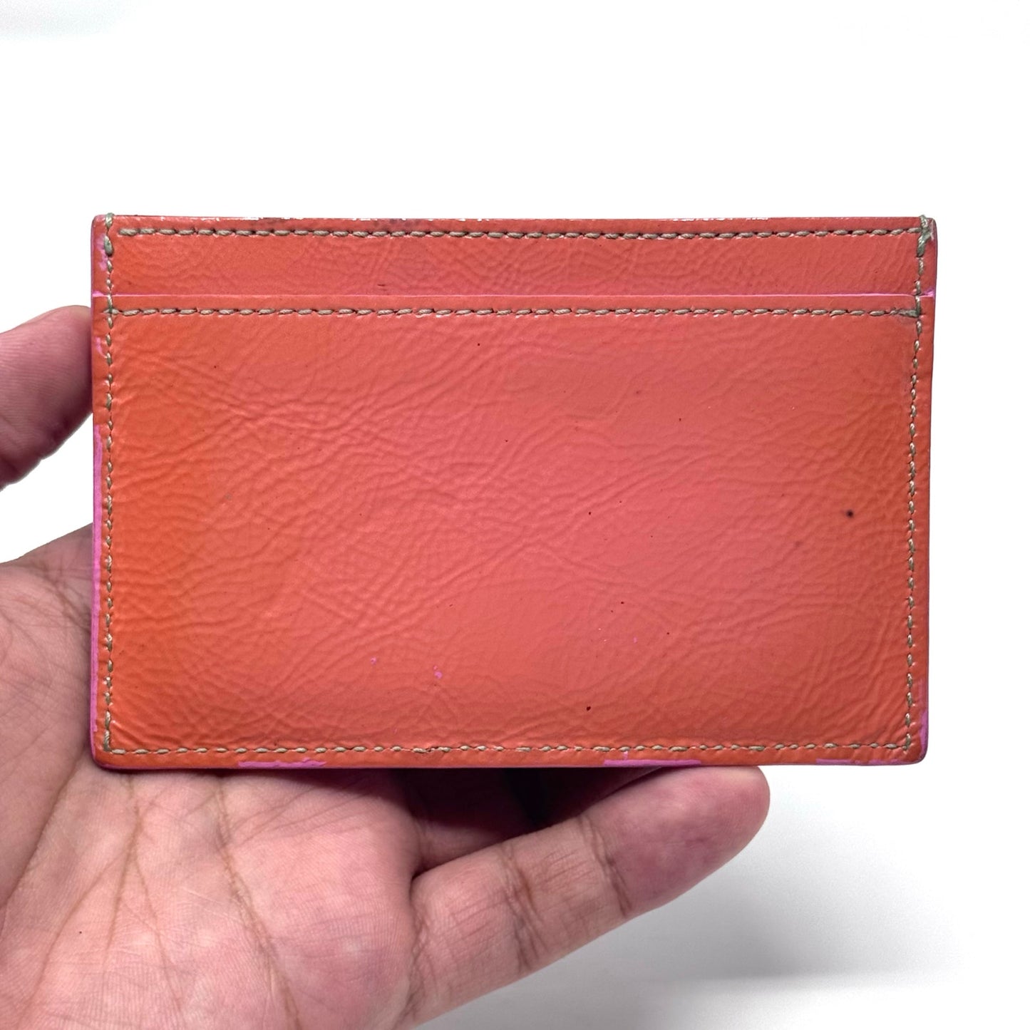 YSL Embroidered Cardholder Wallet