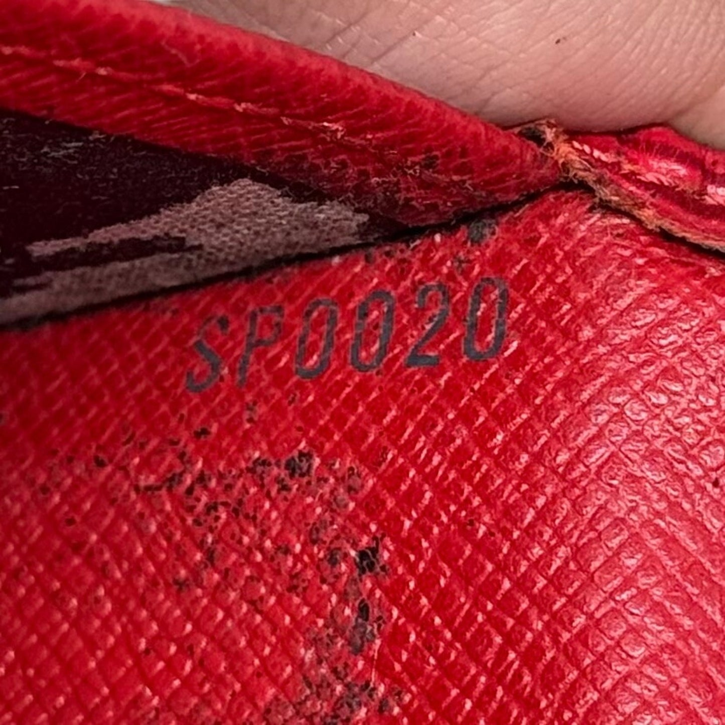 Louis Vuitton Red Pocket Organizer