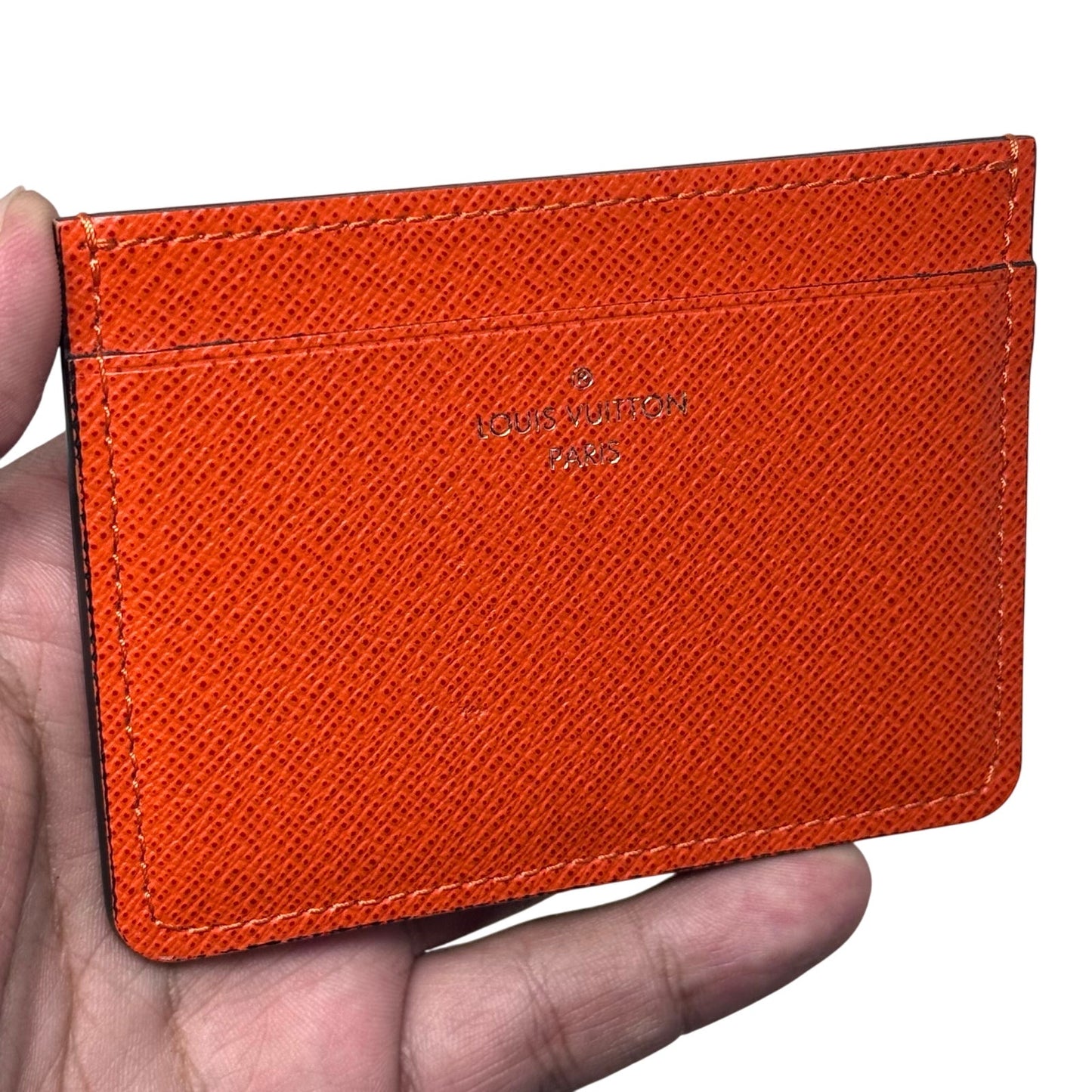 Louis Vuitton Orange Cardholder Wallet