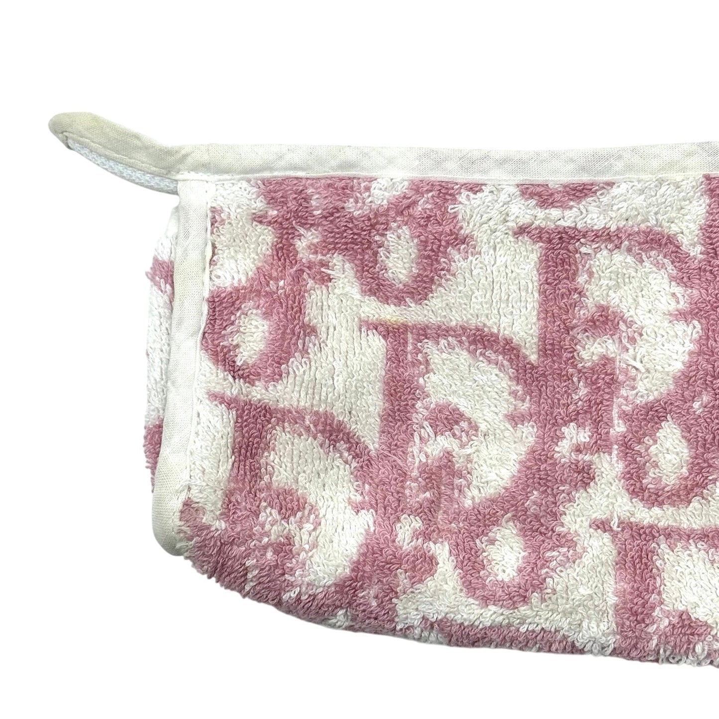 Dior Oblique Terry Cloth Pouch