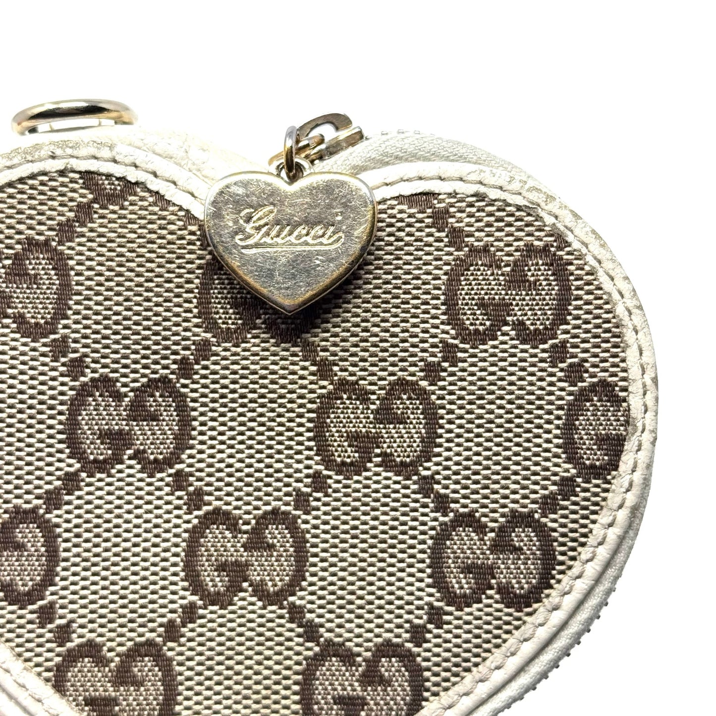 Gucci Heart Zipper Wallet