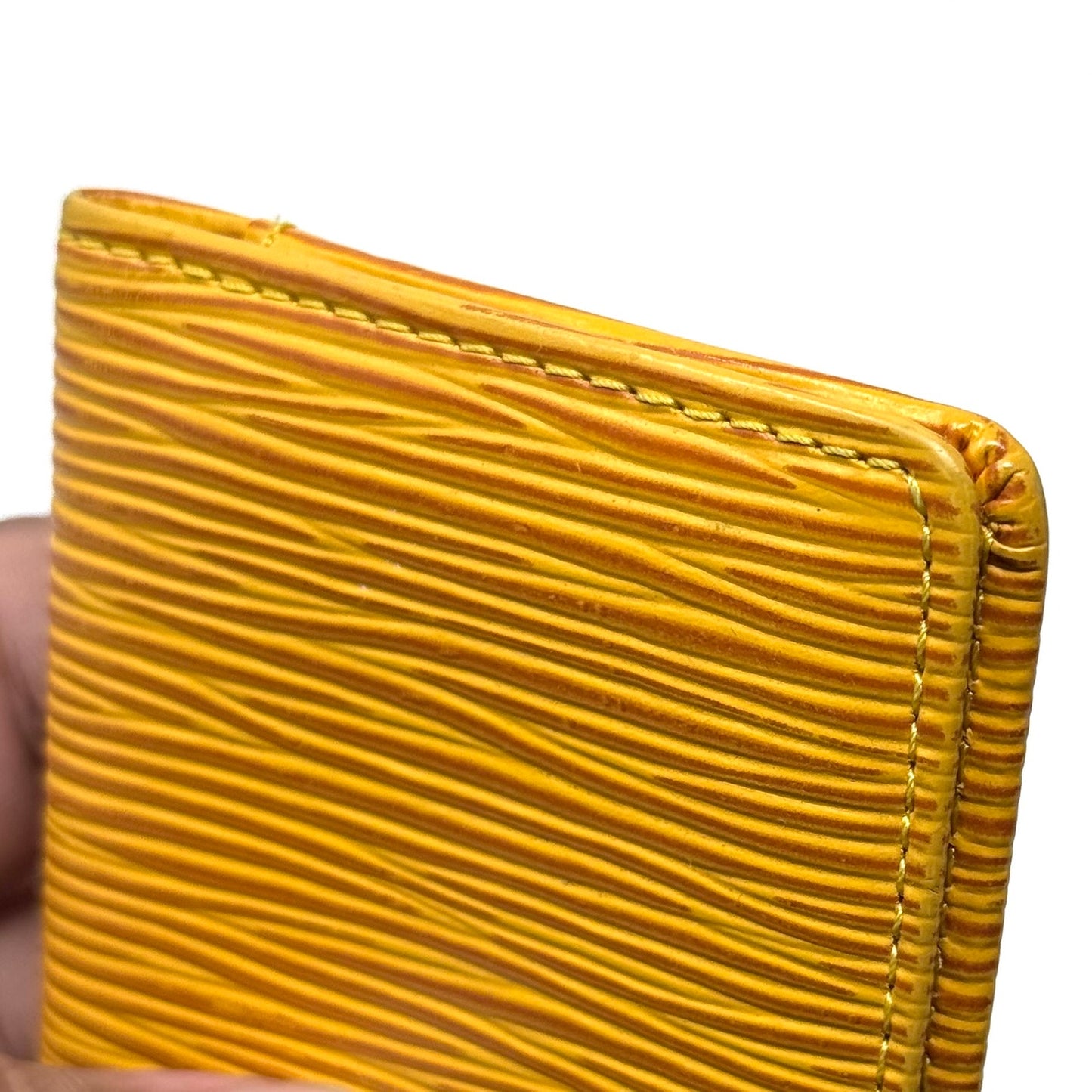 Louis Vuitton Yellow Bifold Wallet