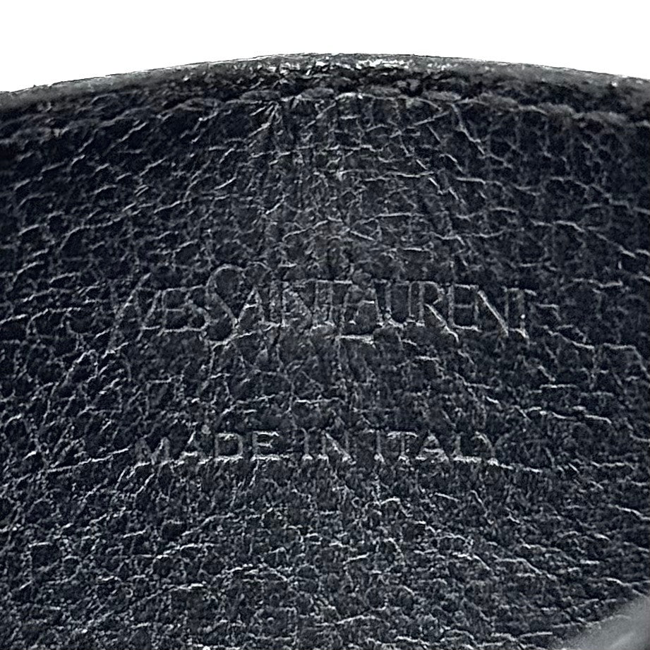 YSL All Black Cardholder Wallet