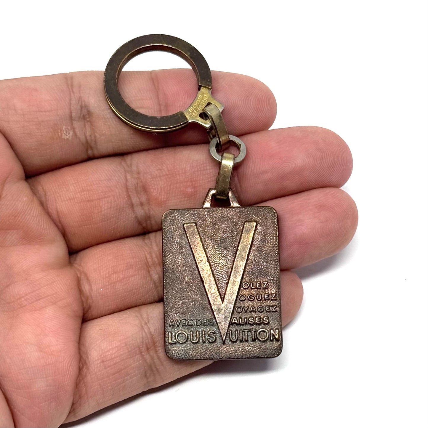 Louis Vuitton ‘Malletier’ Keychain
