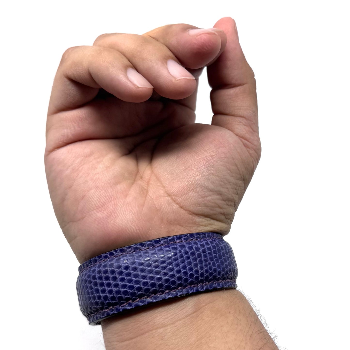 Gucci Purple Lizard Bracelet