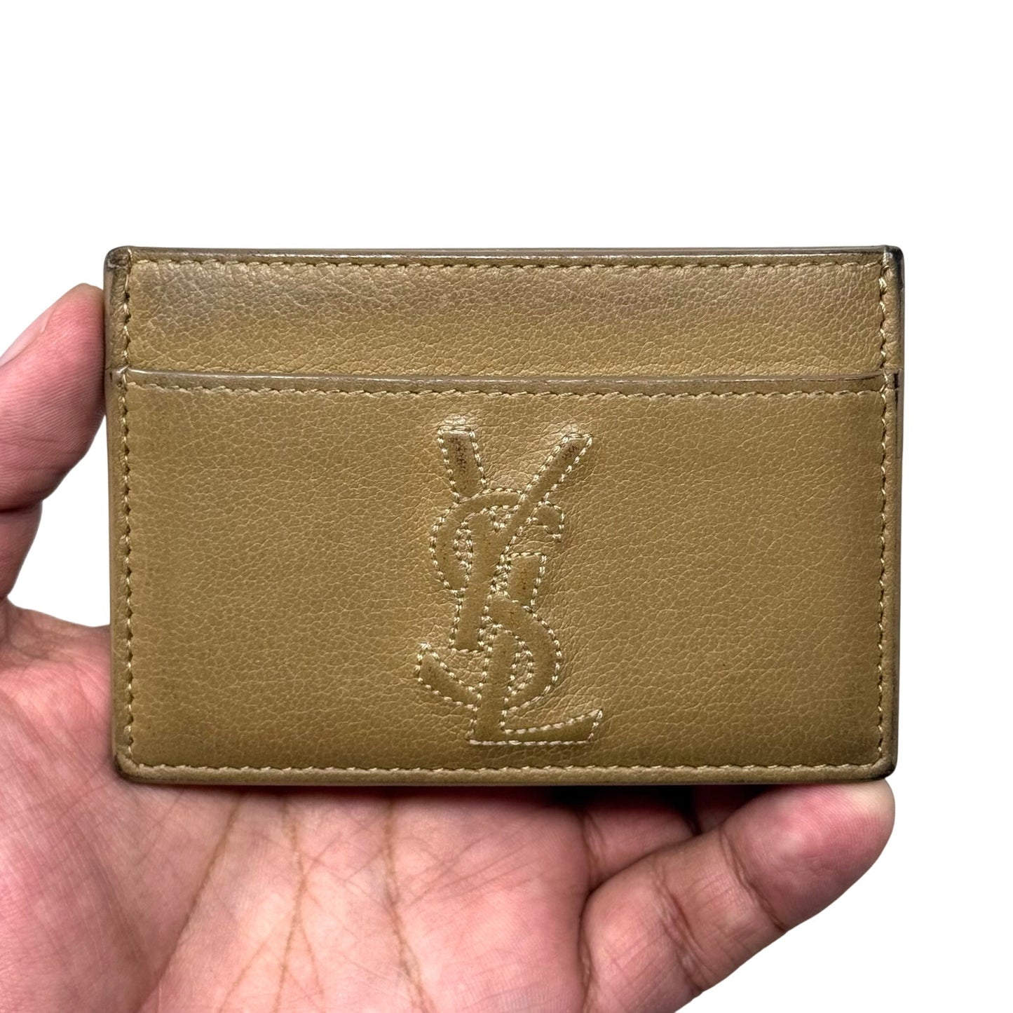 YSL Logo Cardholder Wallet