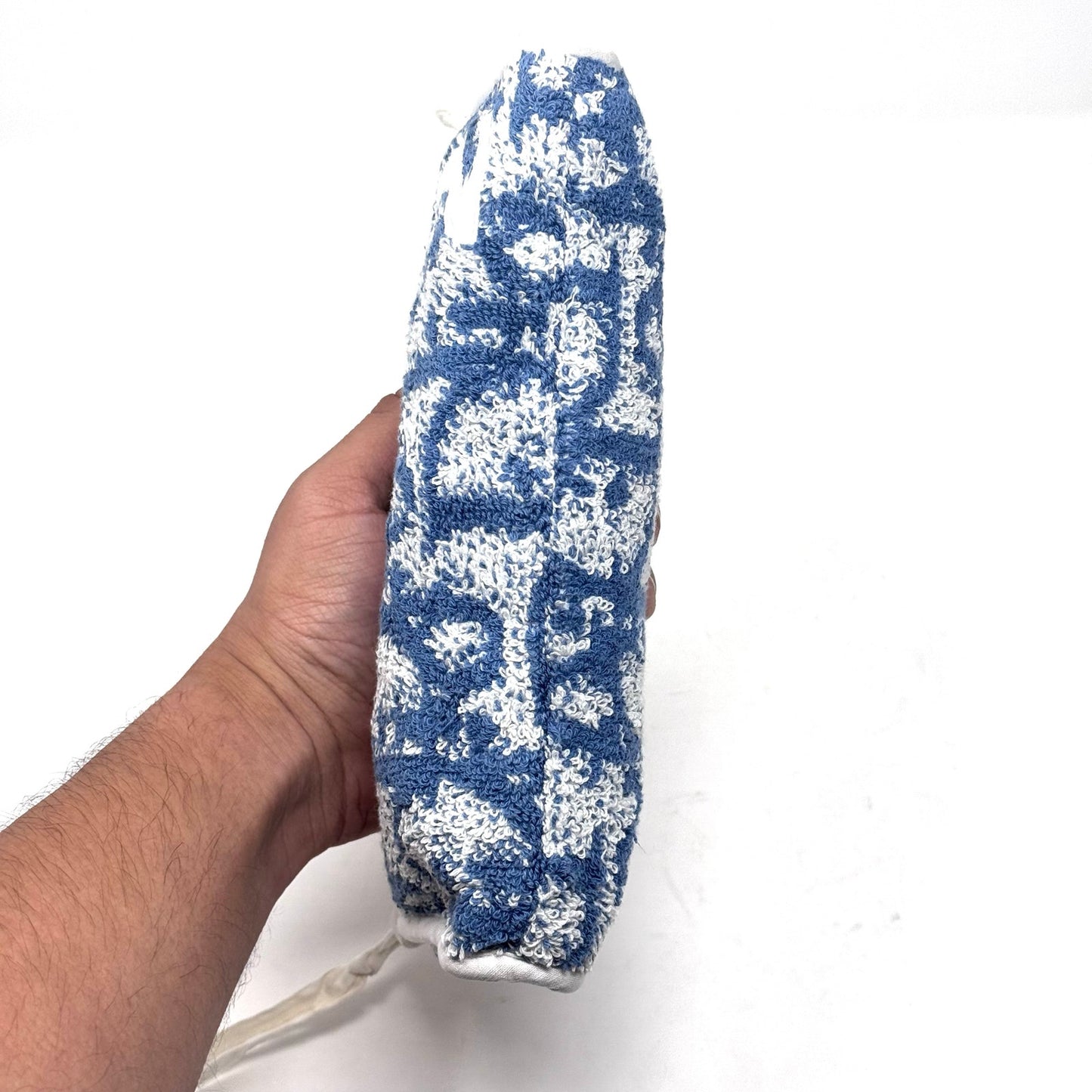 Dior Oblique ‘2’ Terry Cloth Pouch