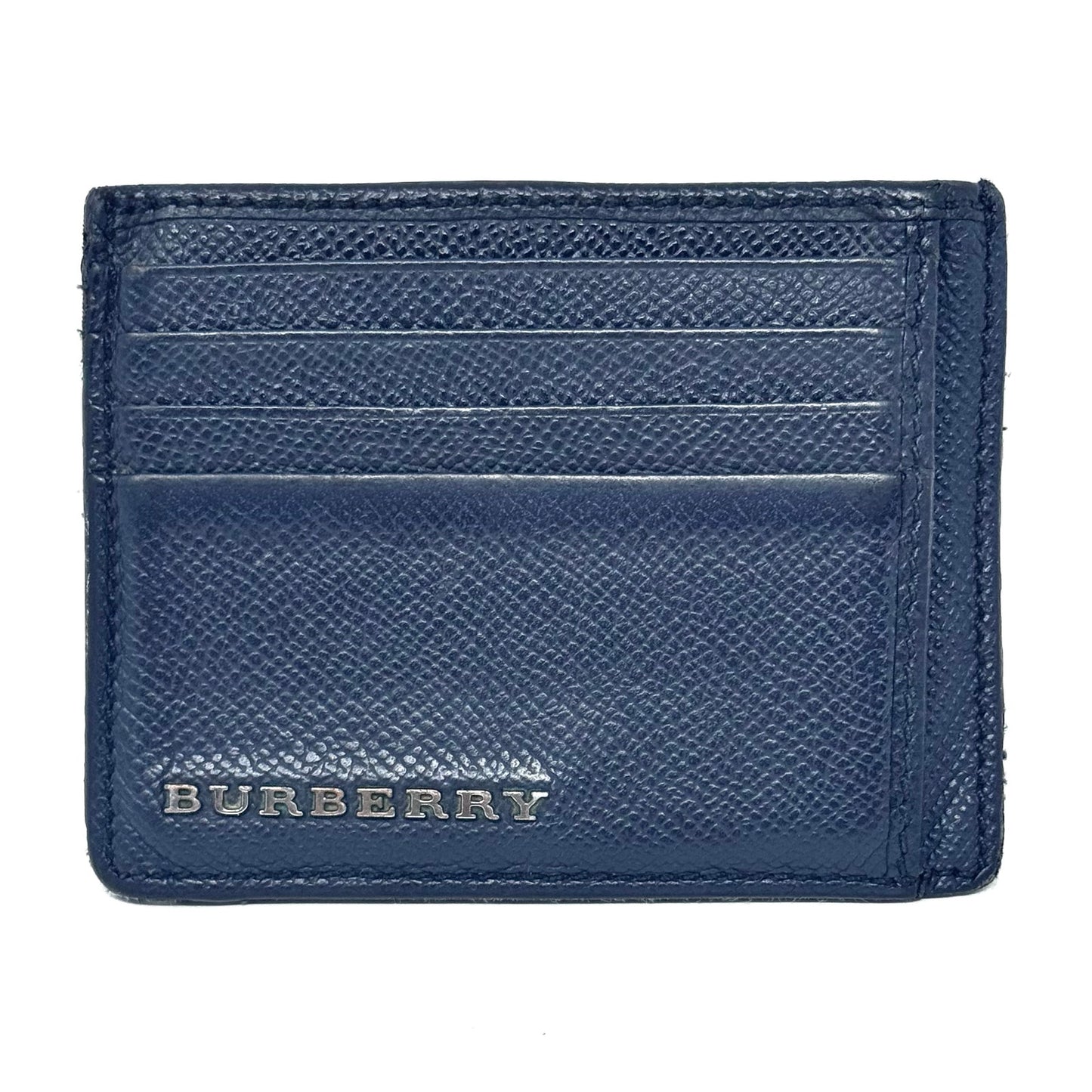 Burberry Navy Cardholder Wallet