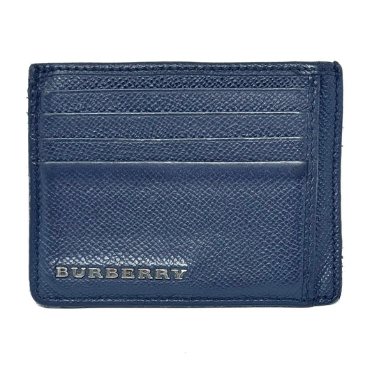 Burberry Navy Cardholder Wallet