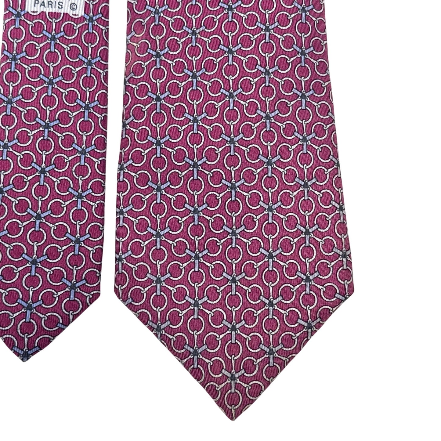 Hermes Abstract Pattern Tie