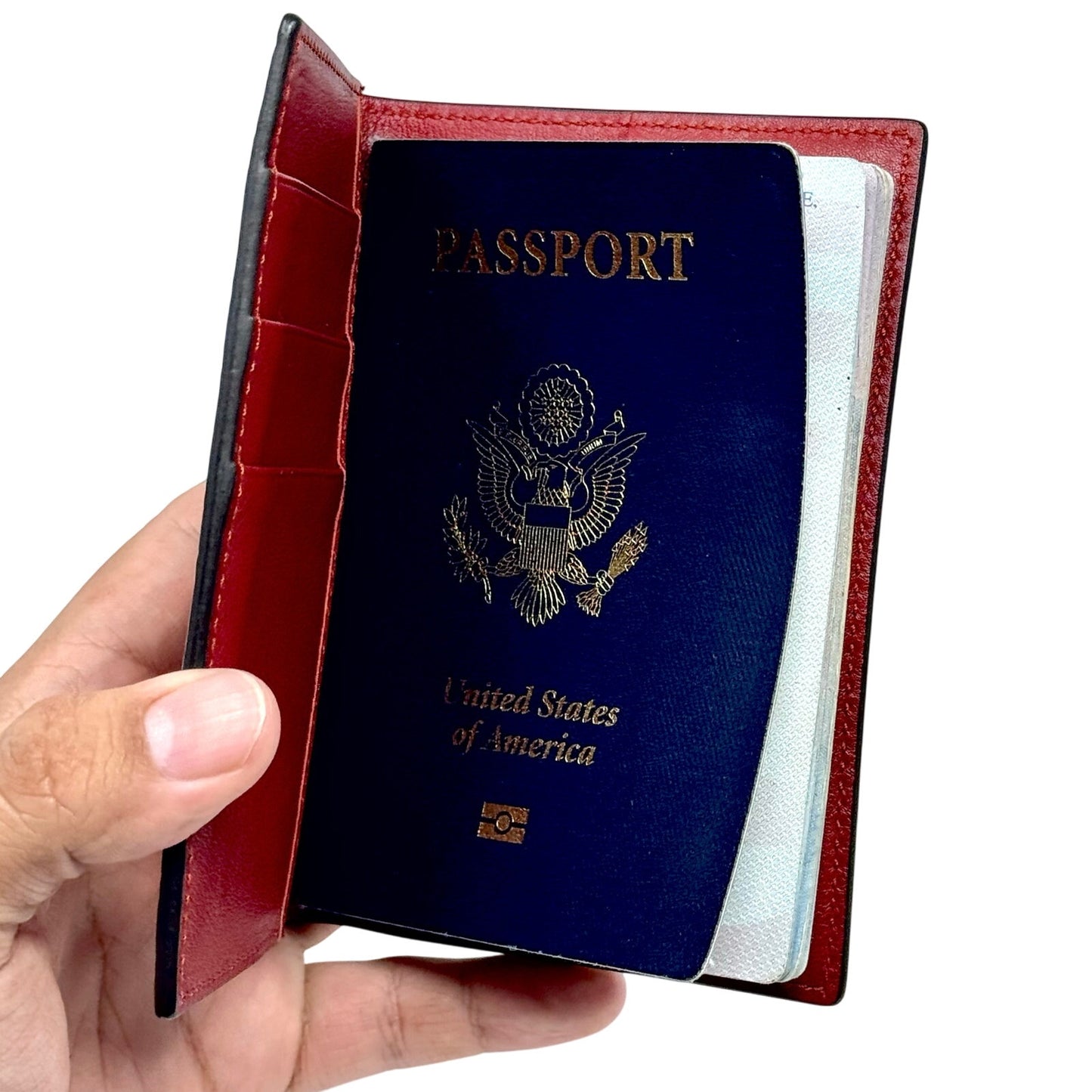 Gucci Crocodile Passport Case