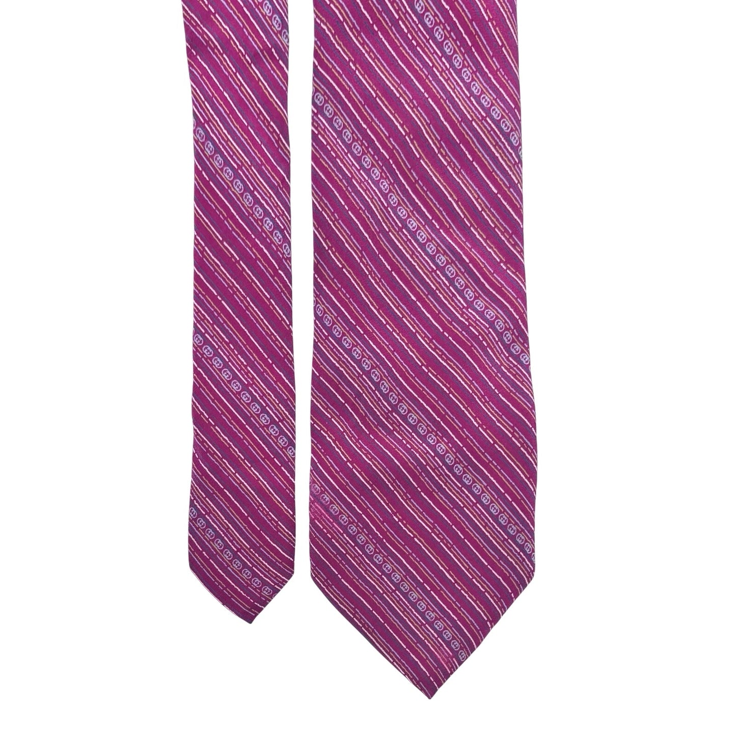 Gucci Vintage ‘GG’ Pattern Tie