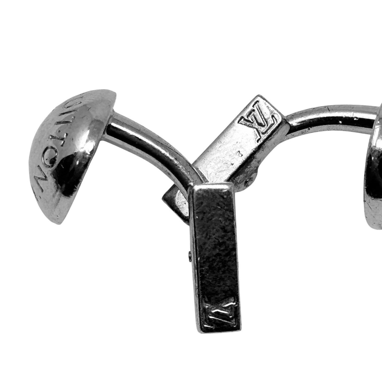 Louis Vuitton Logo Cufflinks