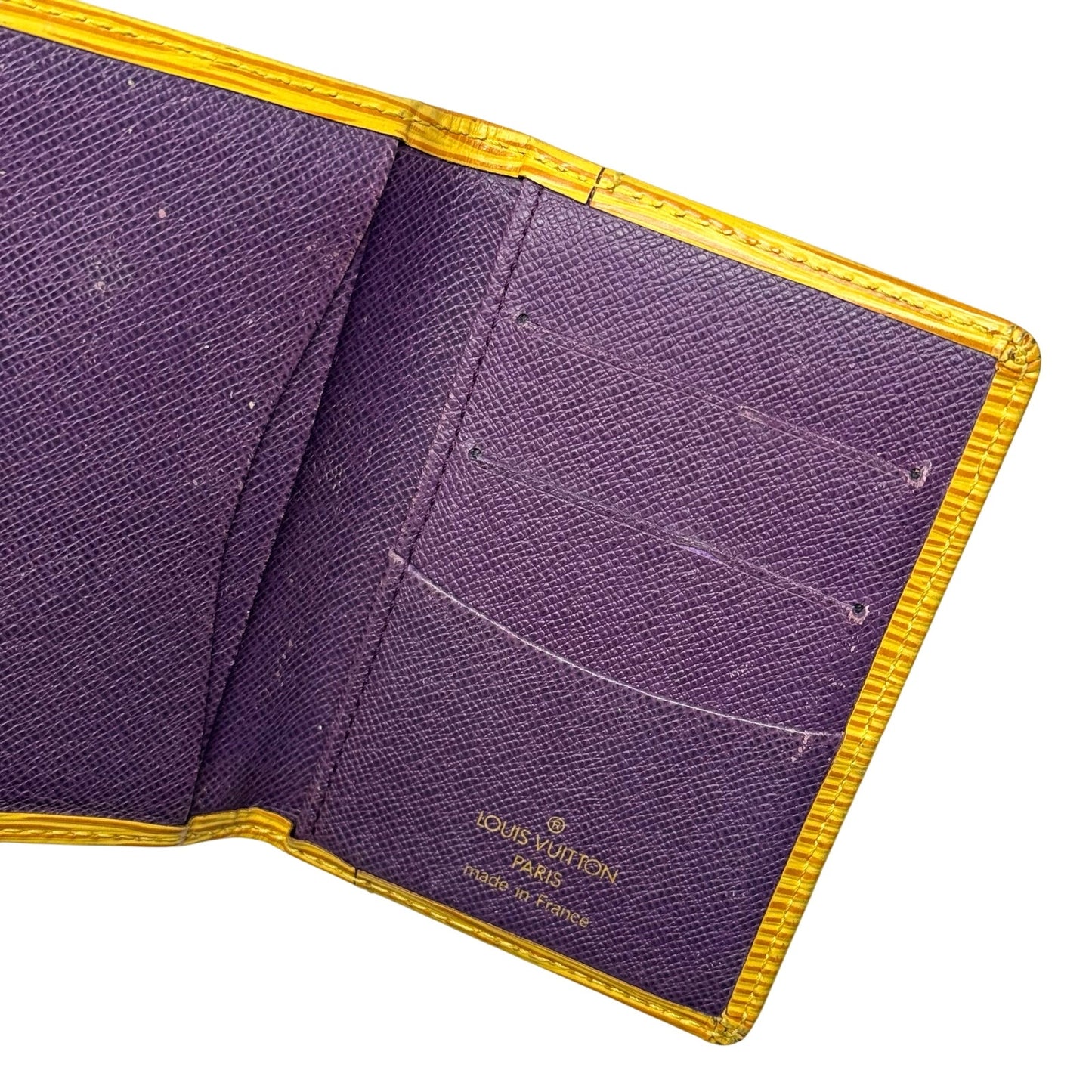 Louis Vuitton Yellow Pocket Organizer