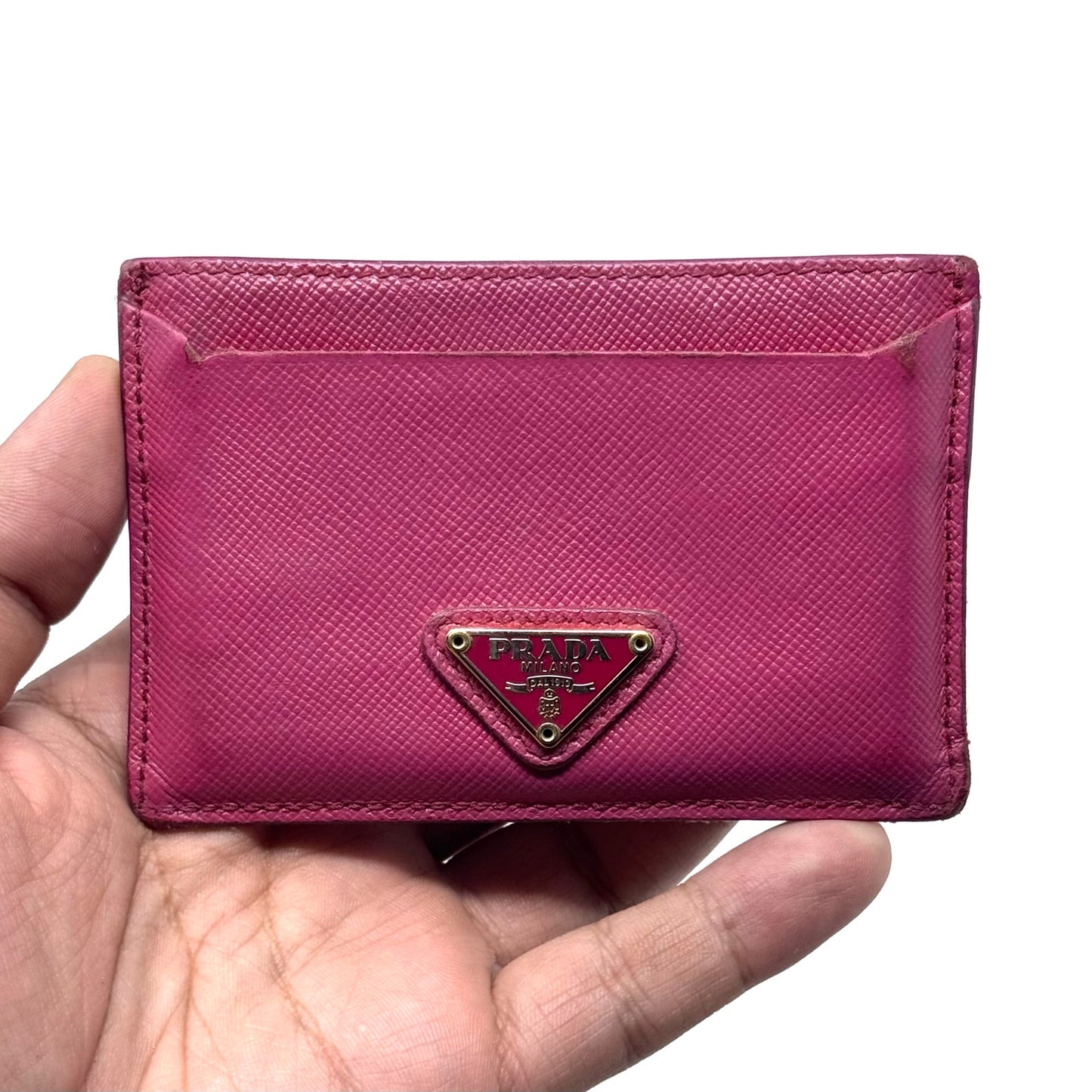 Prada Pink Cardholder Wallet