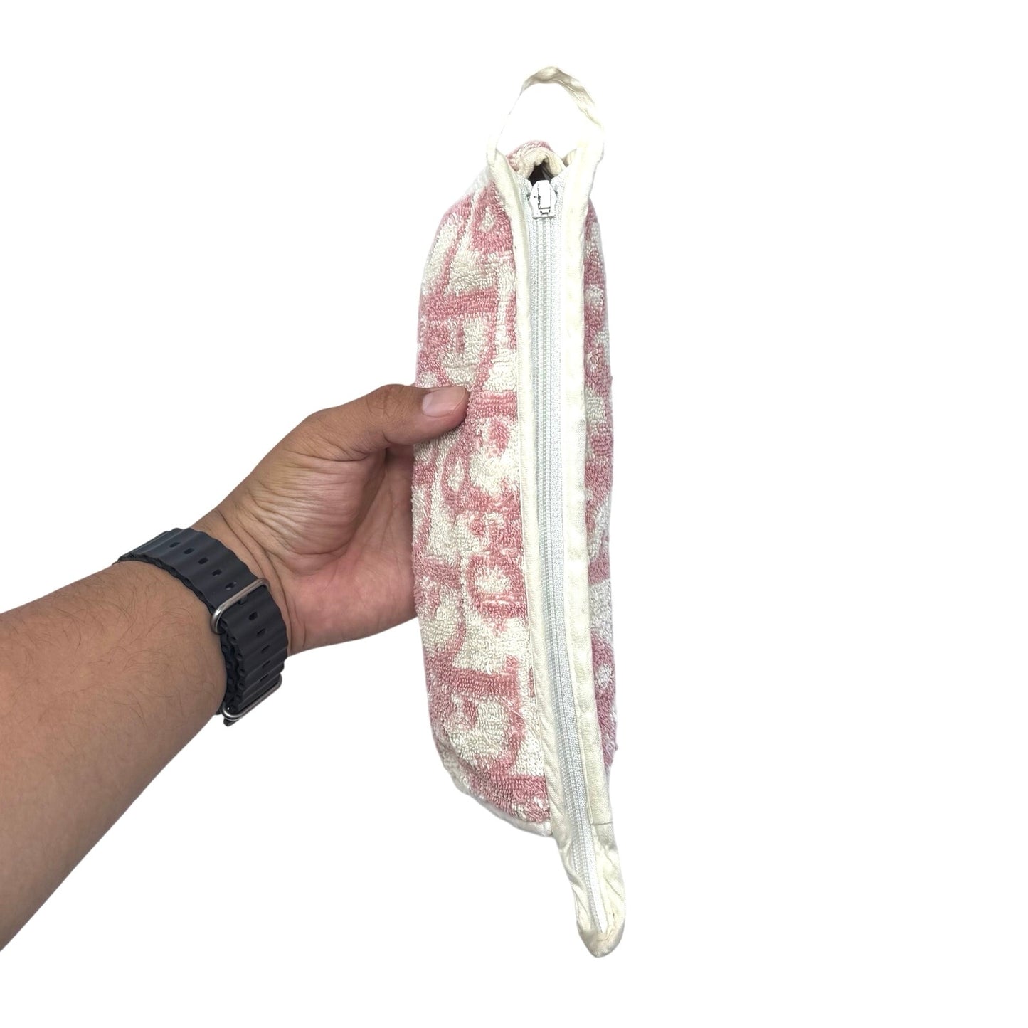 Dior Oblique Terry Cloth Pouch
