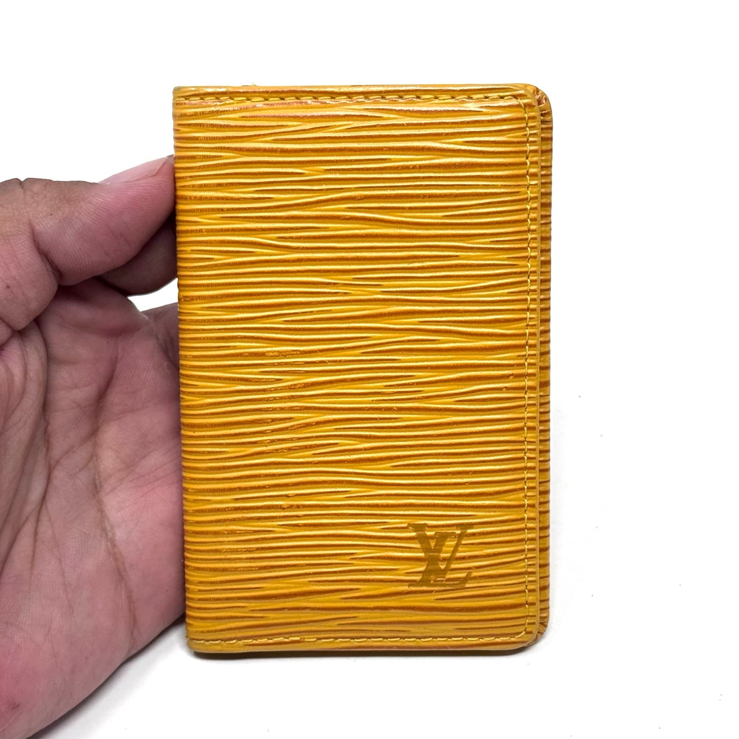 Louis Vuitton Yellow Bifold Wallet