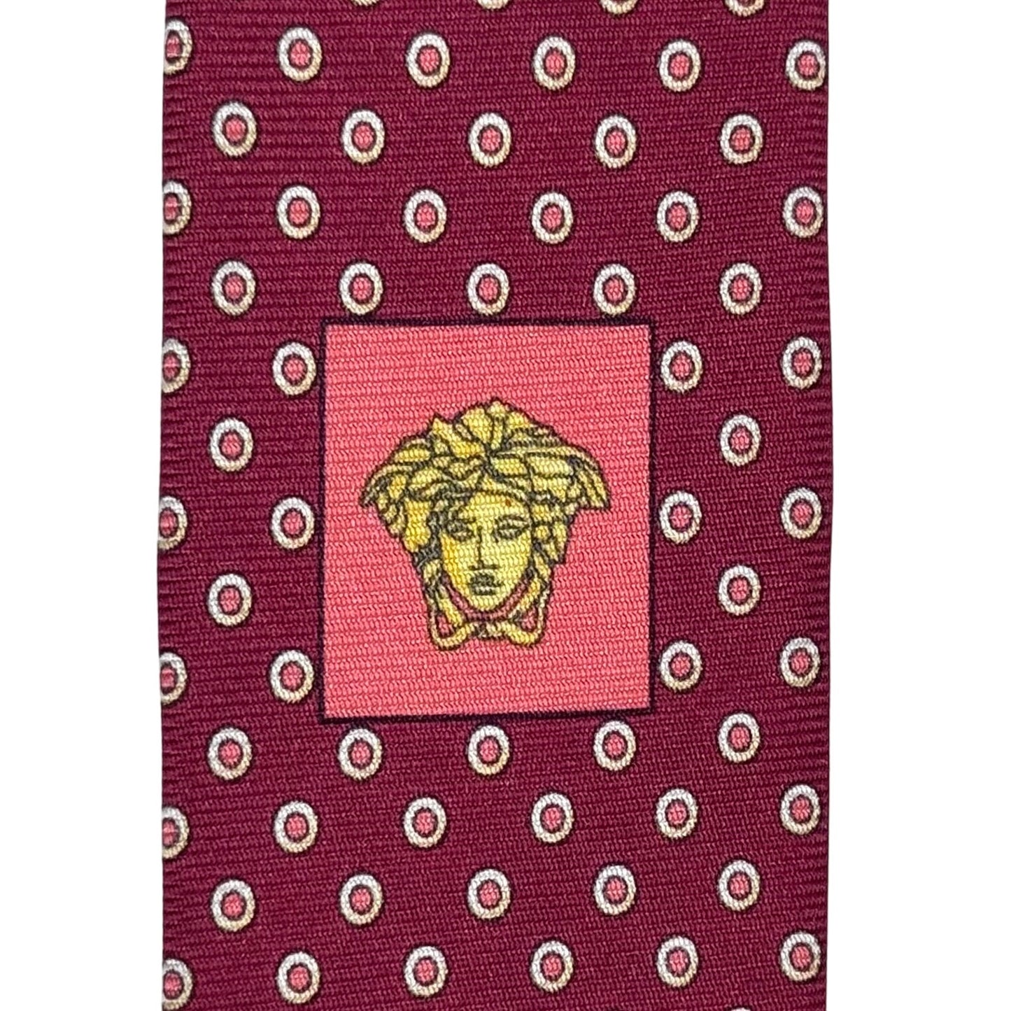 Versace Apple Pattern Tie