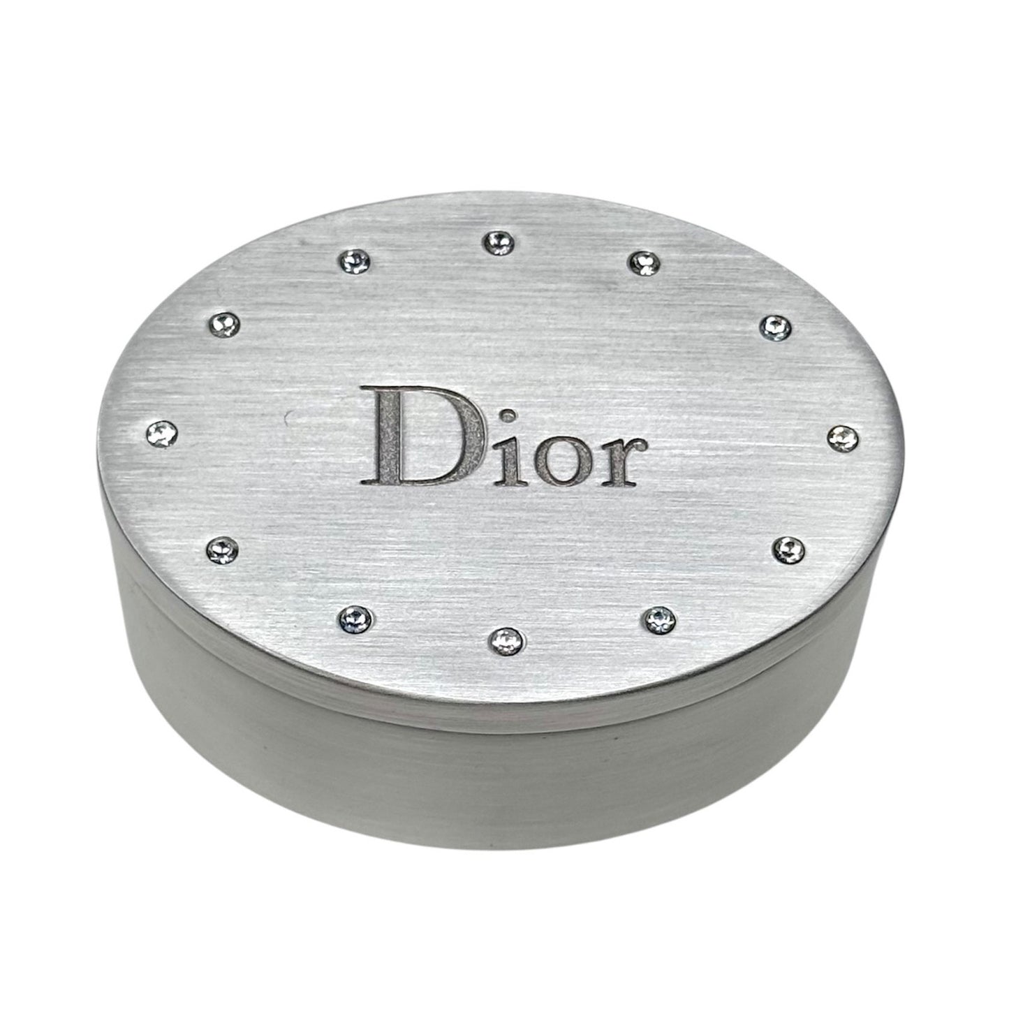 Christian Dior Metal Jewelry Case