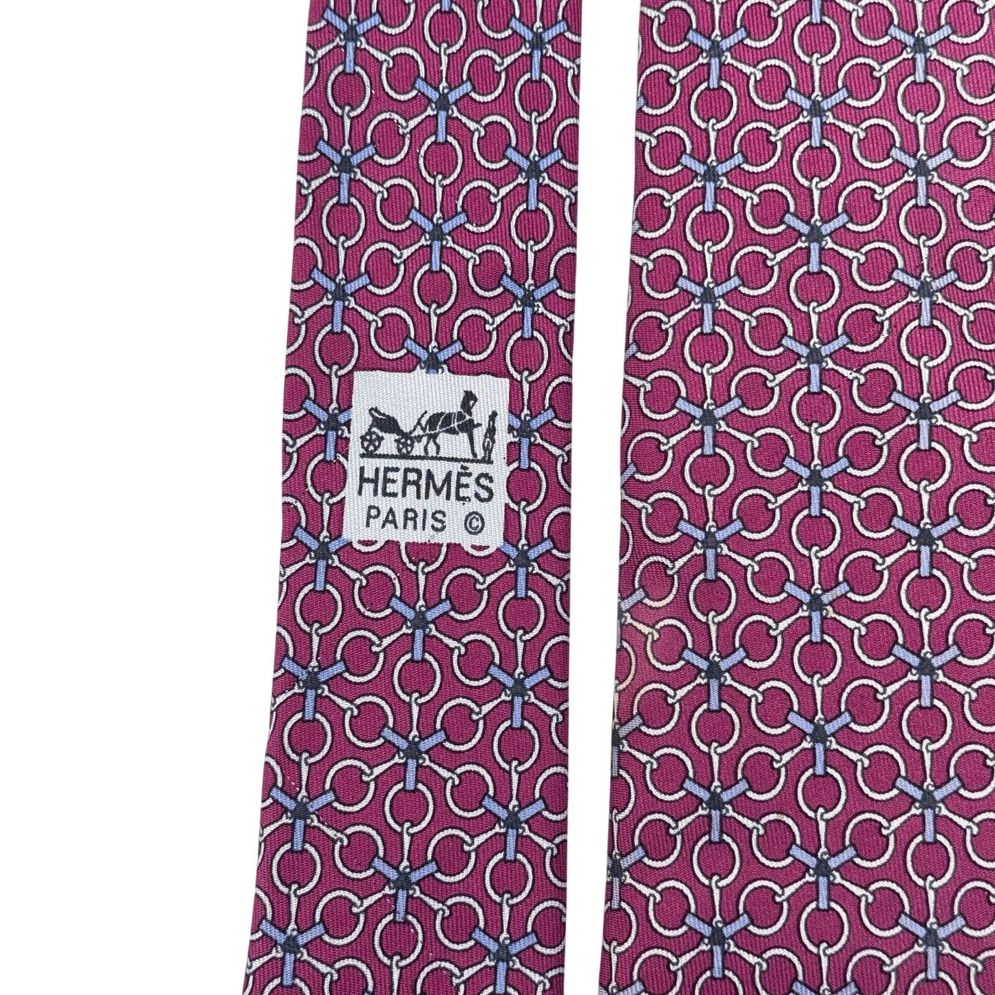 Hermes Abstract Pattern Tie