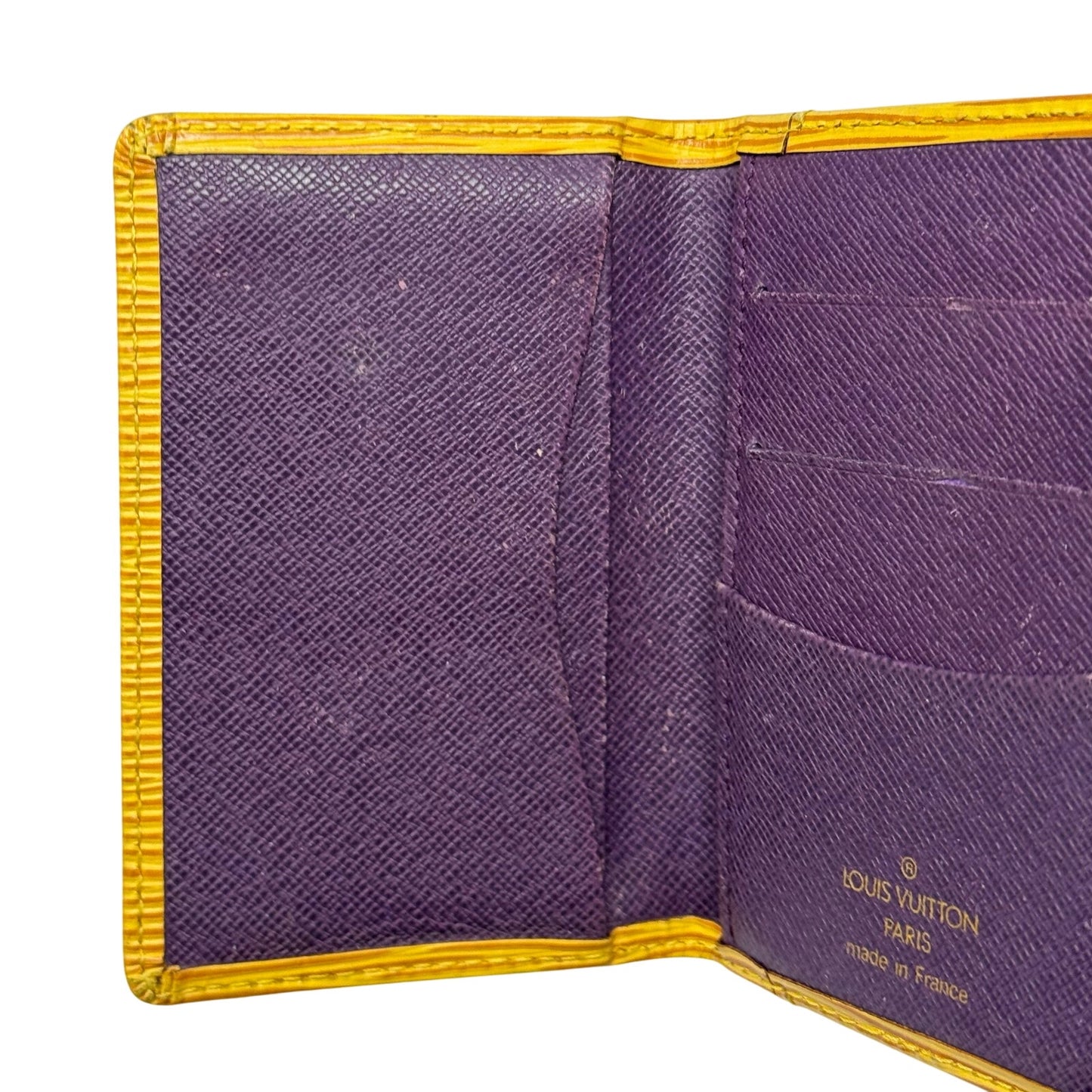 Louis Vuitton Yellow Pocket Organizer