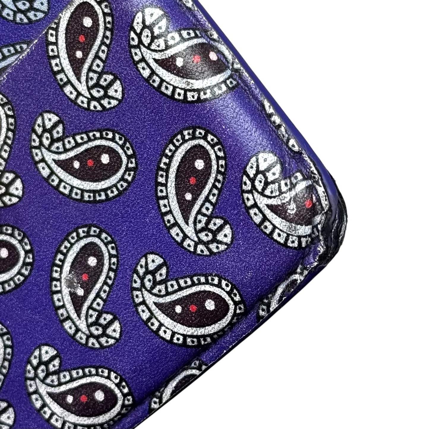 Balenciaga Paisley Cardholder Wallet