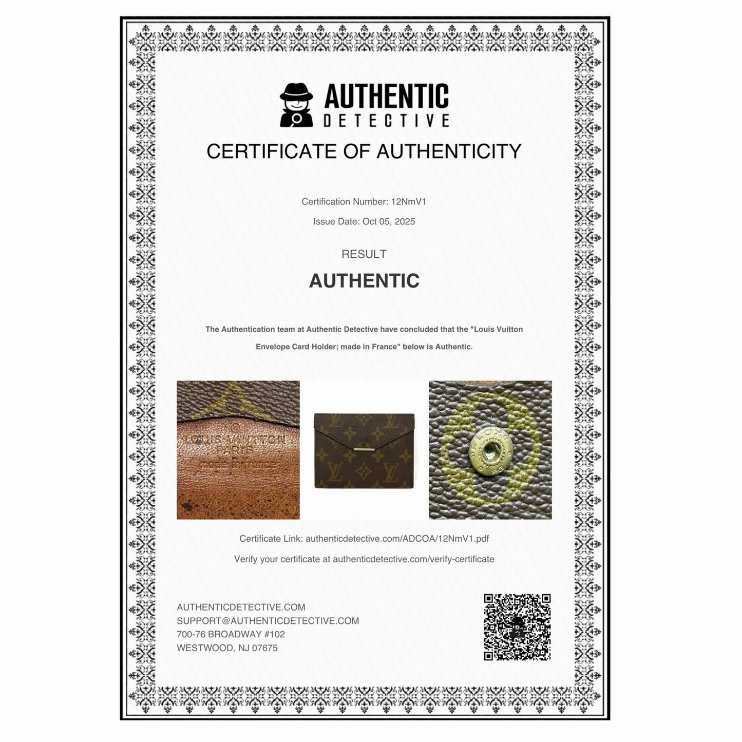 Louis Vuitton Vintage Envelope Case