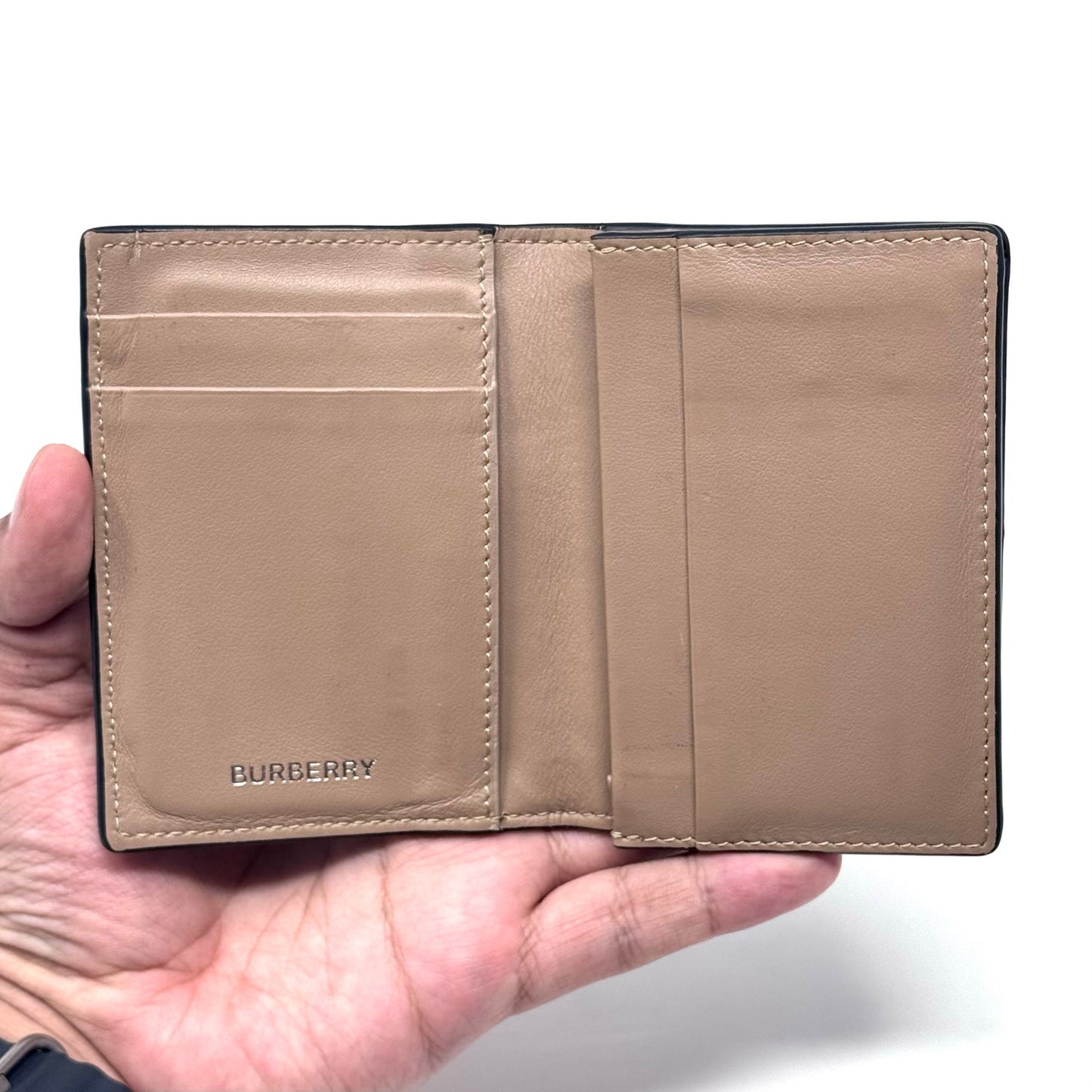Burberry Dark Gray Nova Wallet