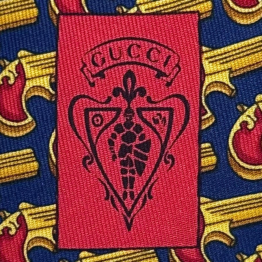 Gucci Vintage ‘Pistol’ Tie