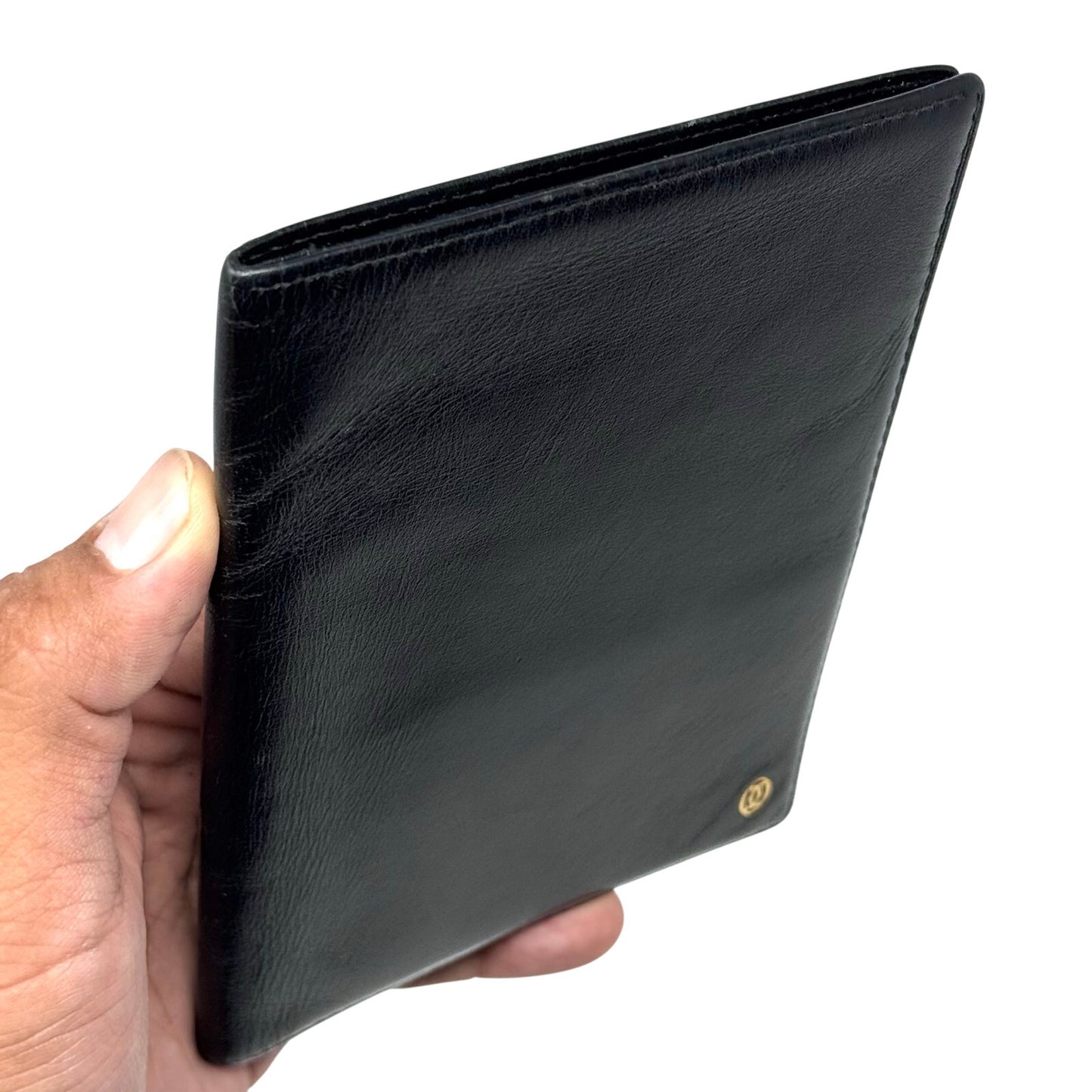 Cartier Black Passport Case